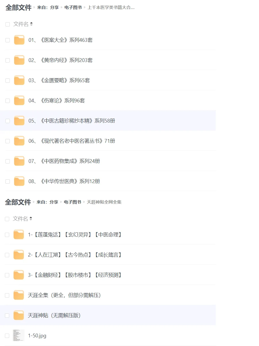 9999+册电子书大合集，你的知识宝库来啦！