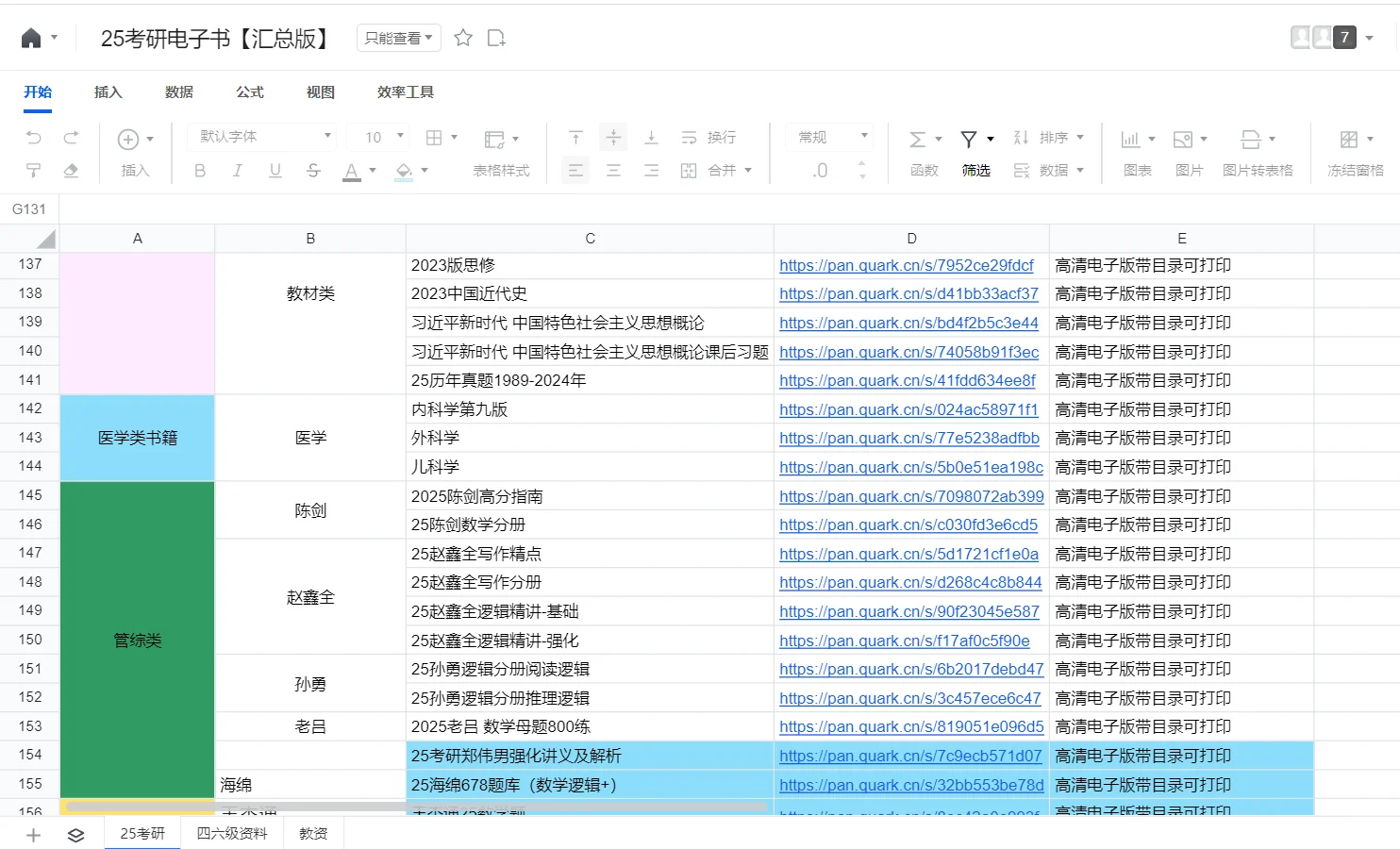 25年考研电子书pdf（一）