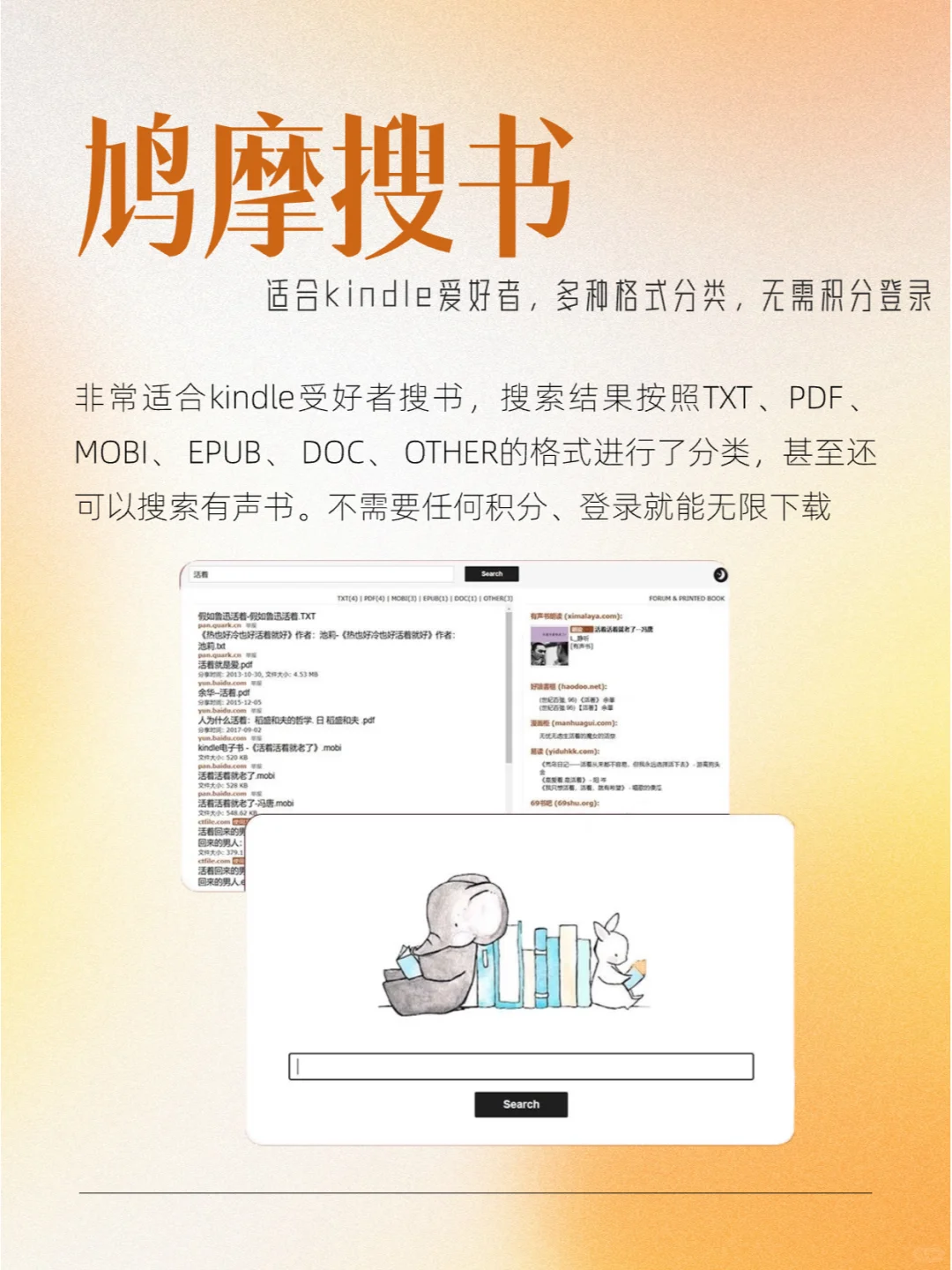 6个电子书免费下载网站‼实用又省钱