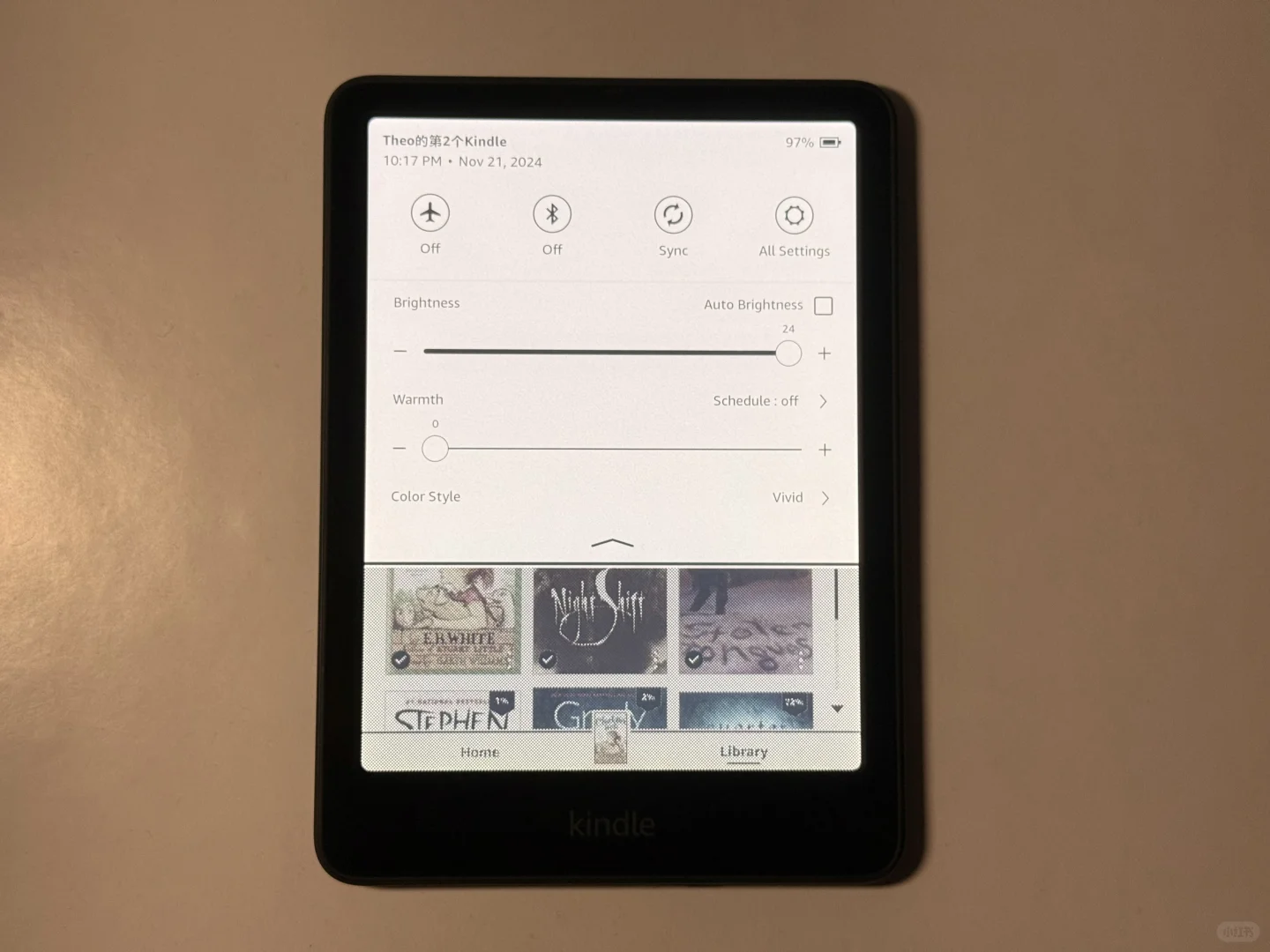 Kindle2024 colorsoft初体验✍🏻