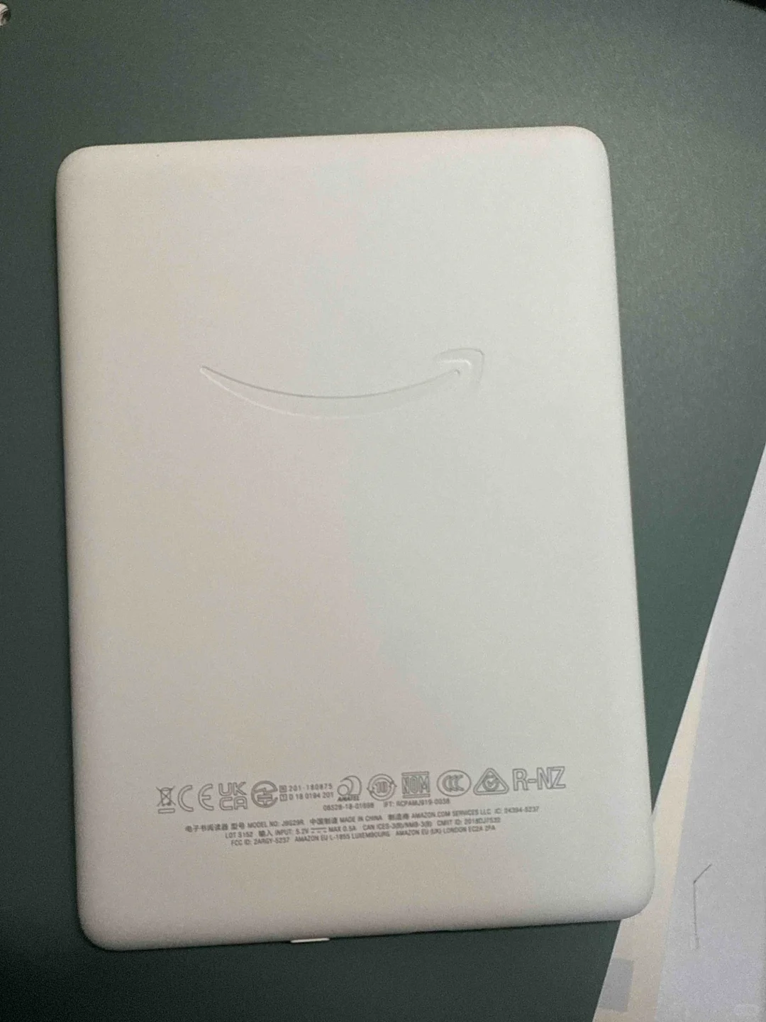 出kindle青春版第十代白色！！