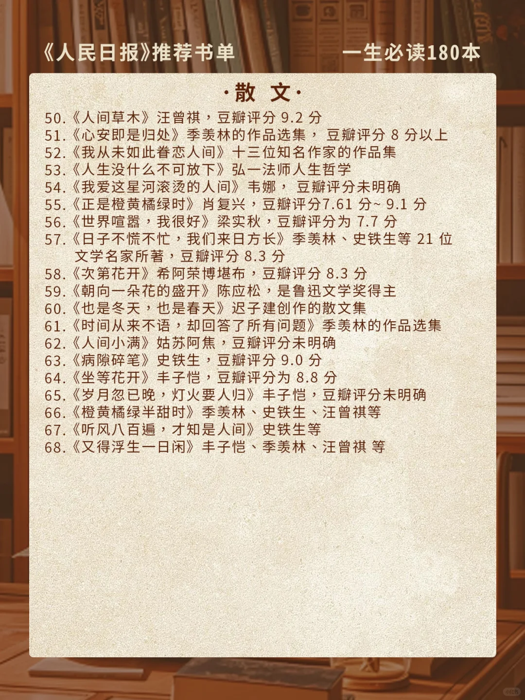 人民日报推荐 | 180 本必读好书