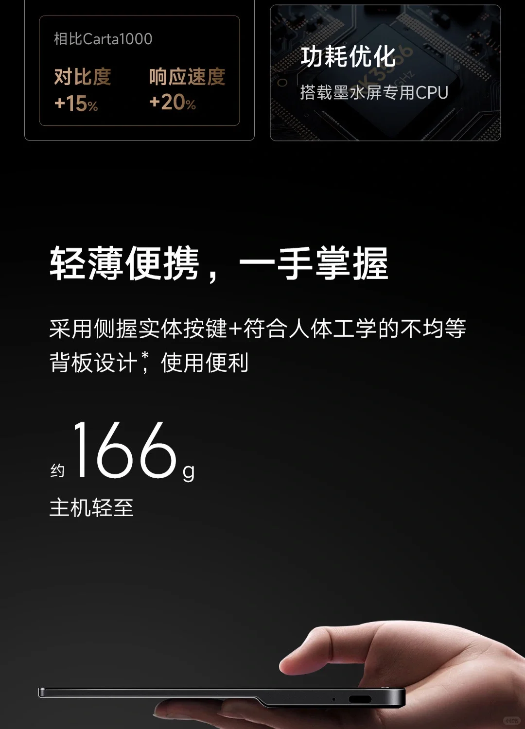 小米今天推出来新的电纸书，背刺了……