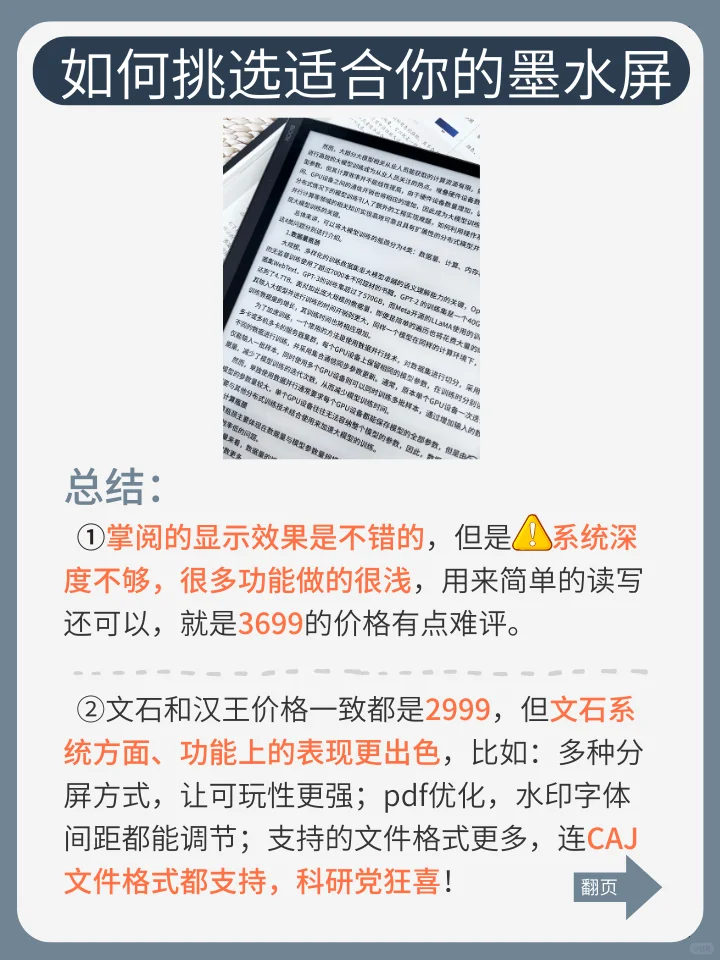 买前必看❗❗300ppi墨水屏这样选不吃亏❗
