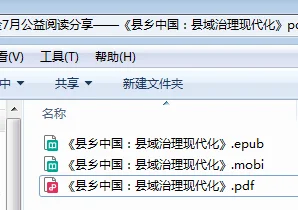 砺金7月分享《县乡中国：县域治理现代化《