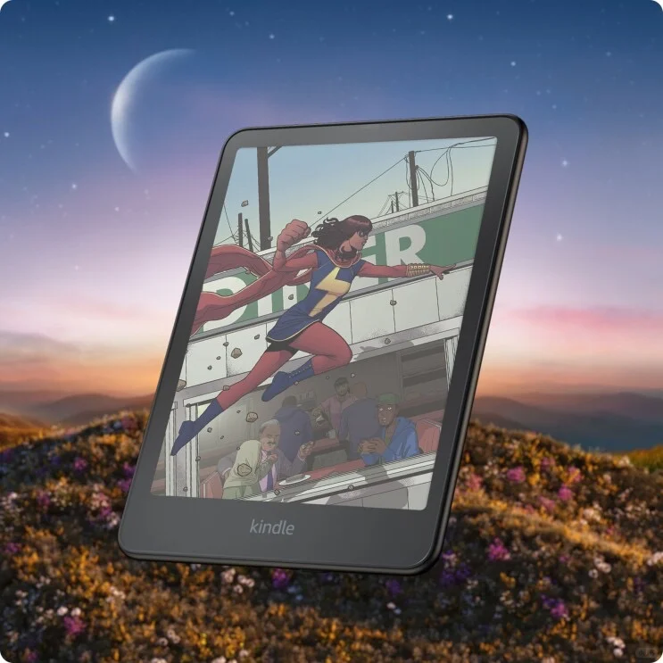 【亚马逊发布四款Kindle：含首款彩屏产品】