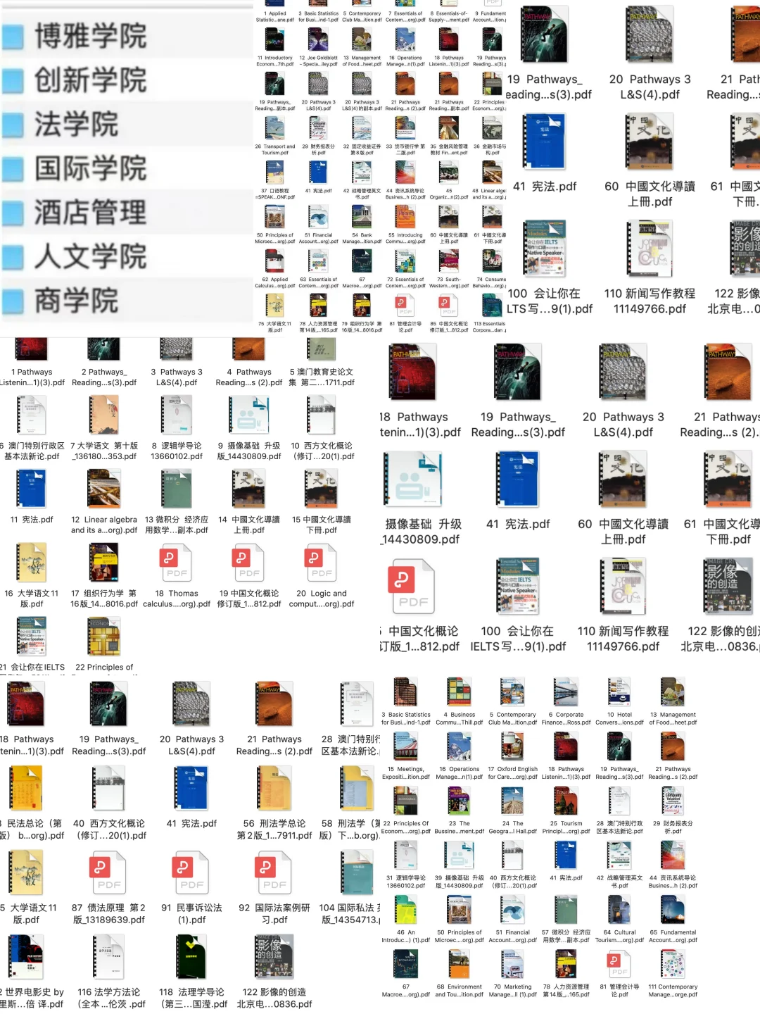 澳科大各专业电子教材无套路直接领～