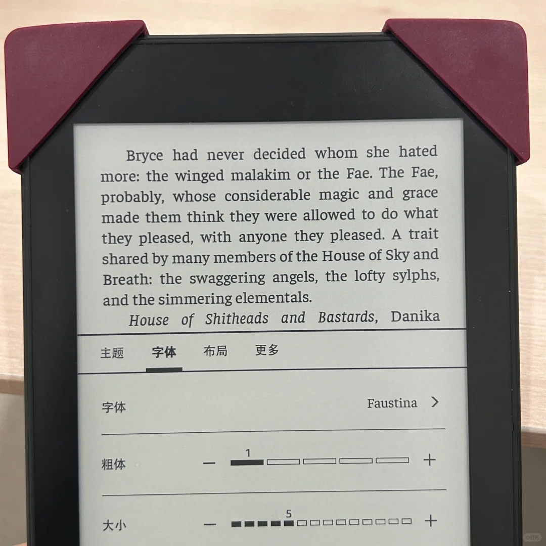 Kindle英文字体