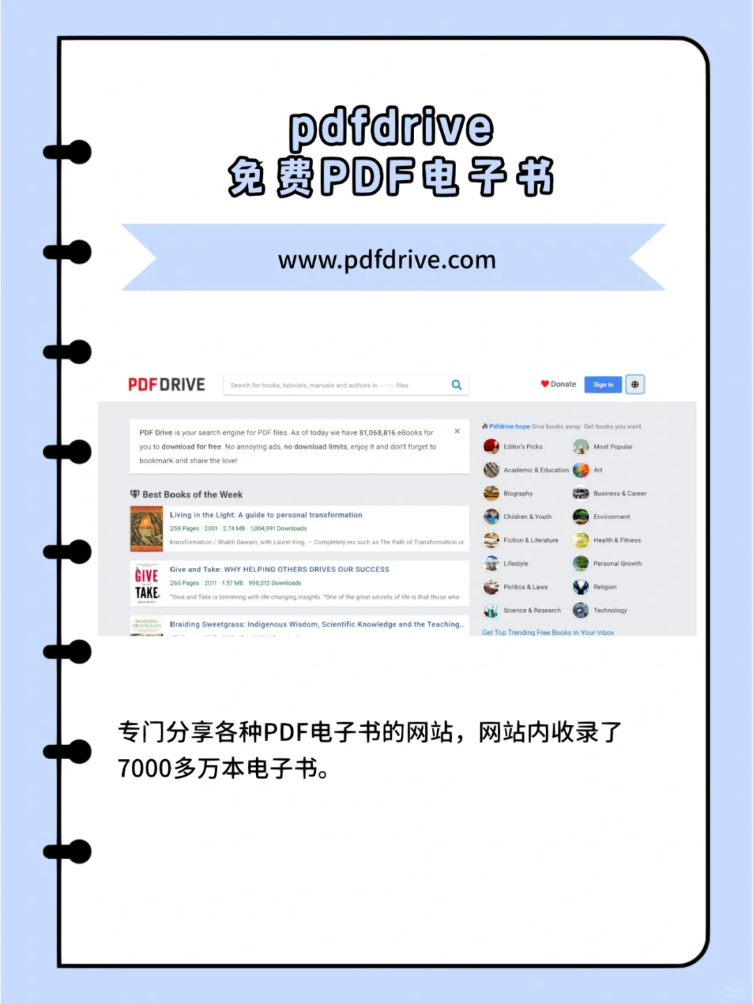 鲜为人知的8个免费PDF书籍网站