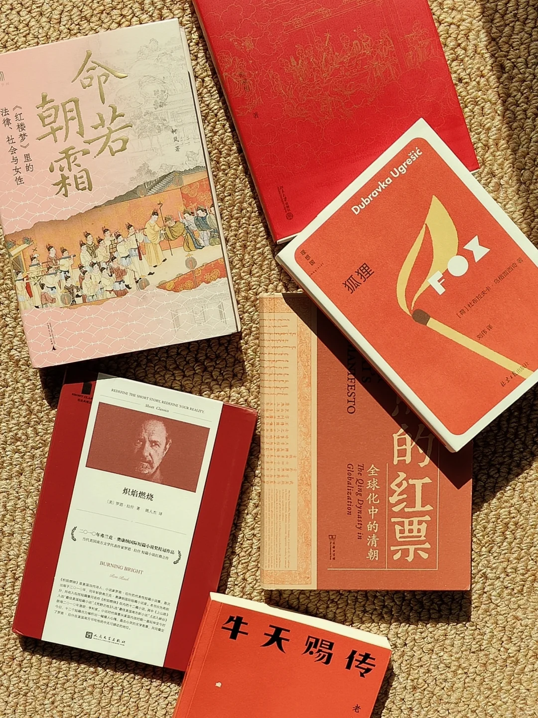 一份红色系的美丽书单🔴
