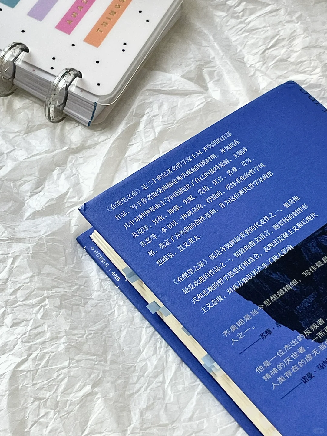 “生命只是一场长久、漫长的痛苦。”