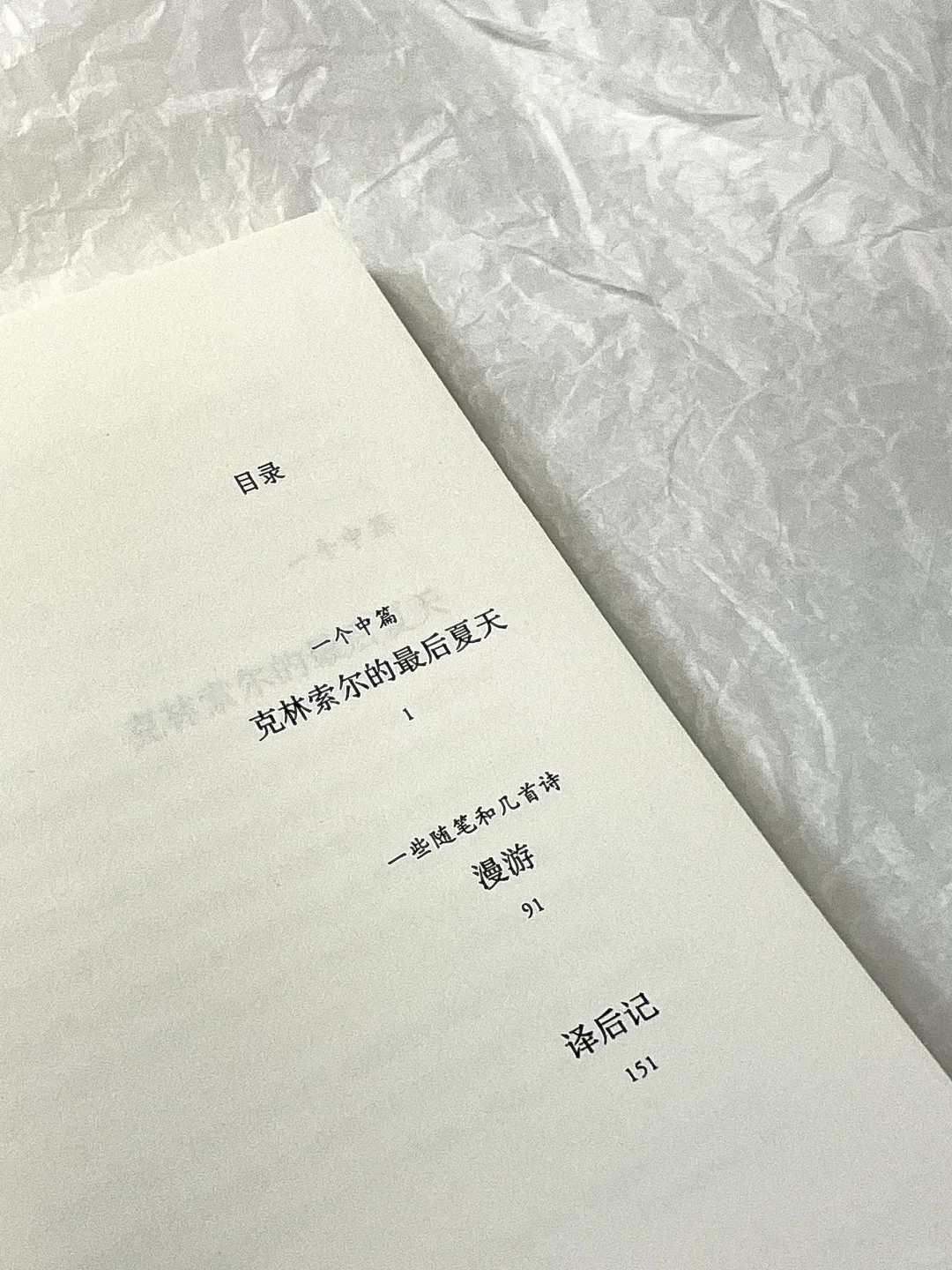 “世界是肥皂泡，是歌剧，是欢闹的荒唐。”