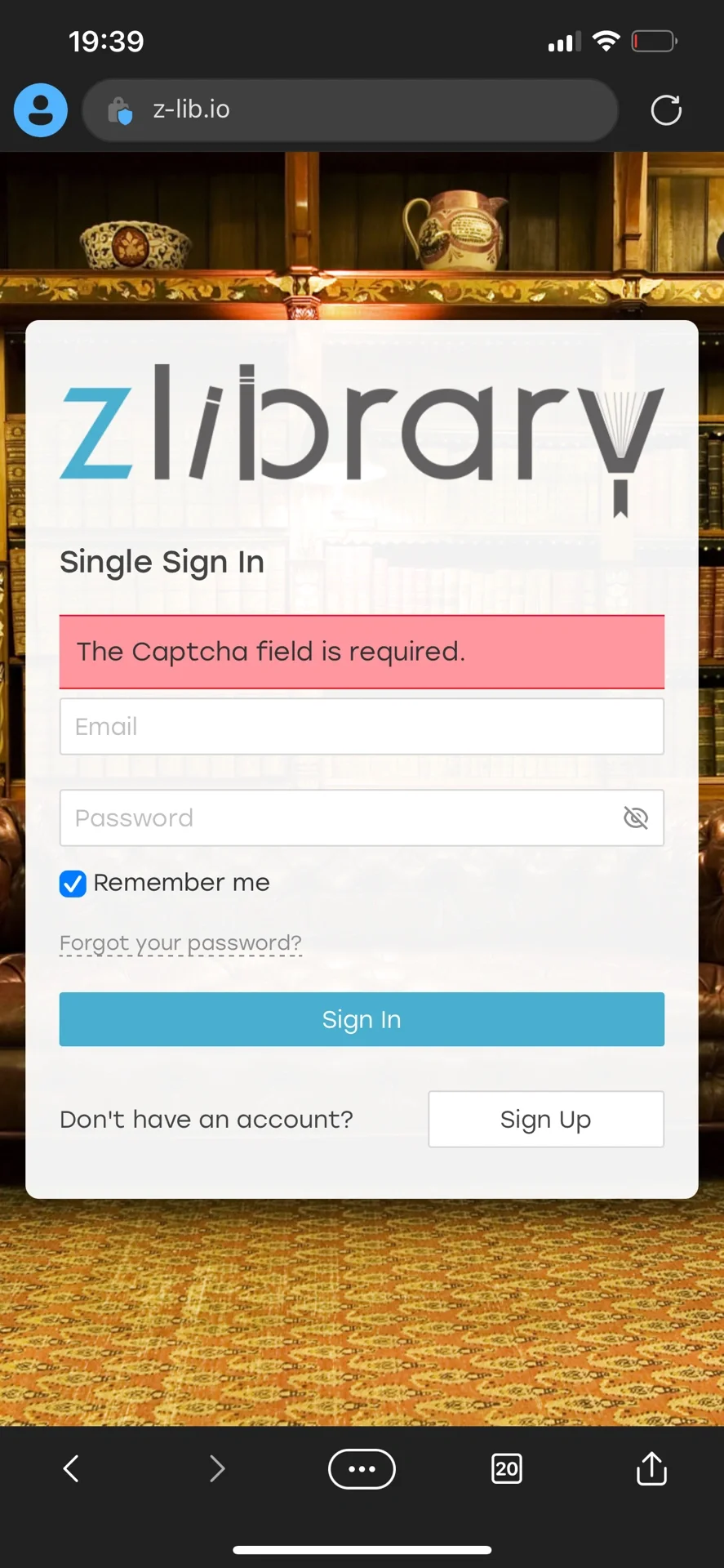 假网站 ZLibrary z-lib-is 上当了！