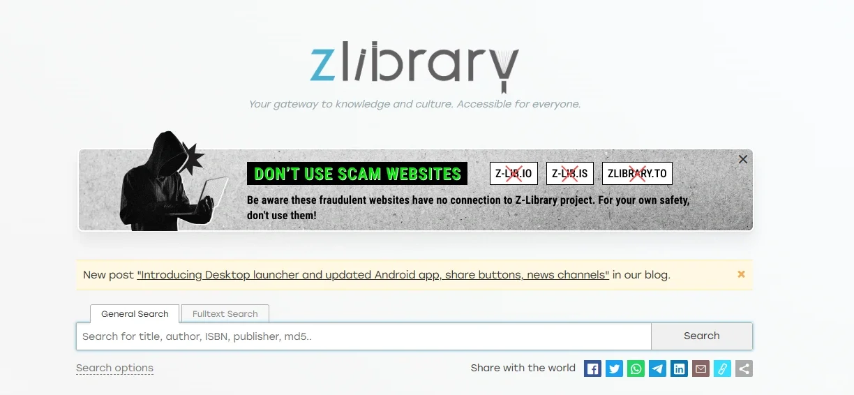 第279集 Zlibrary避坑以上网站