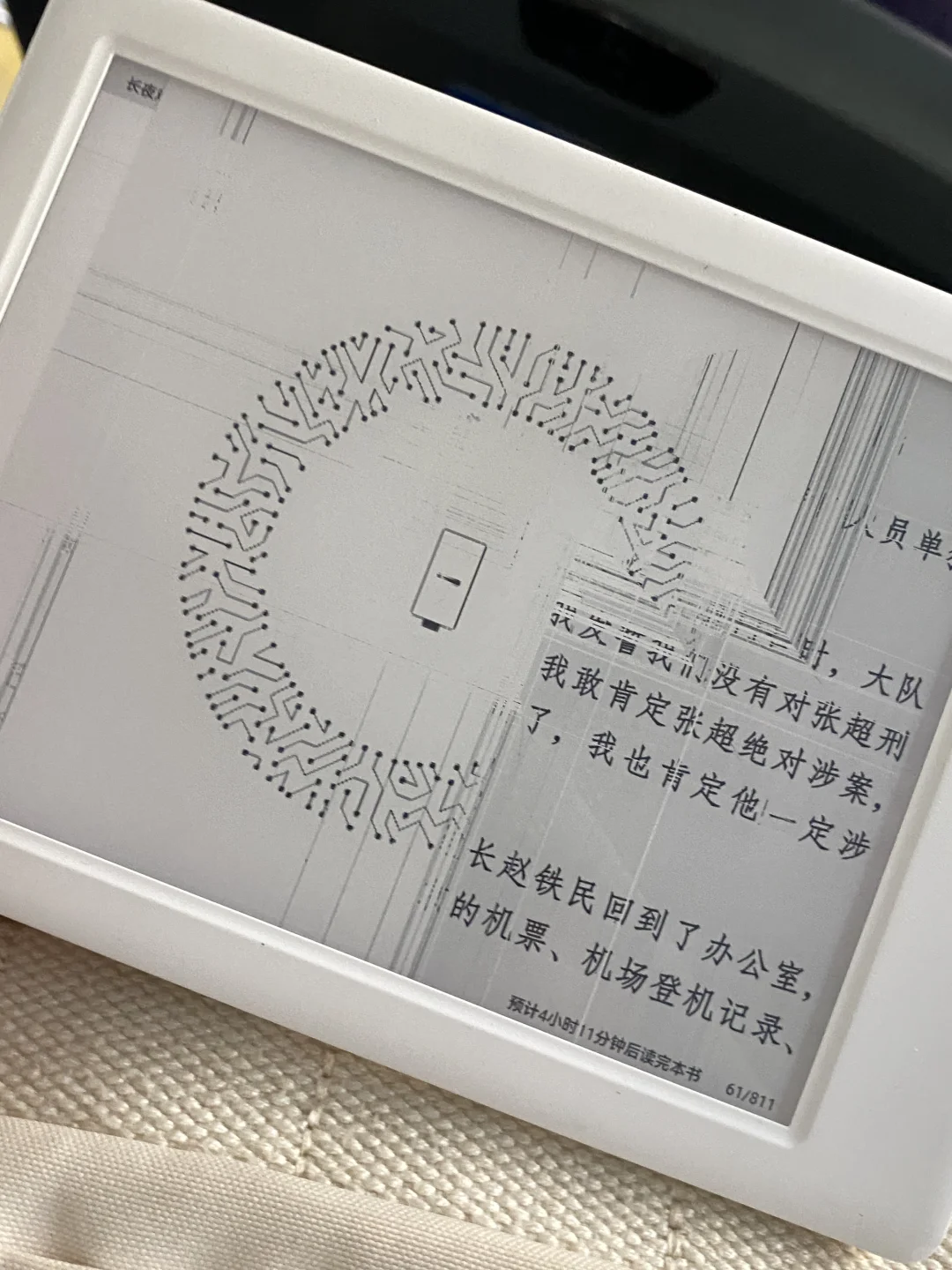 掌阅light3无故花屏