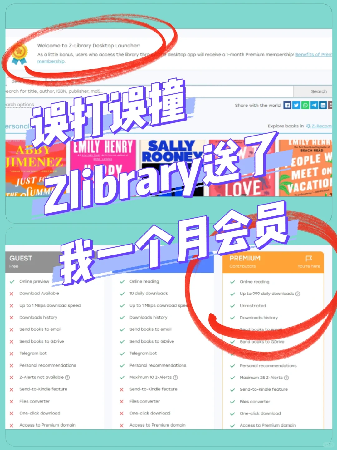 这下把想看的书全下载了