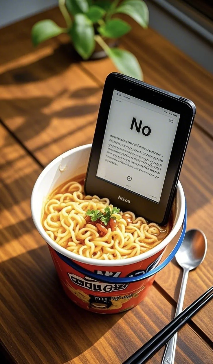 三步kindle远离泡面伴侣