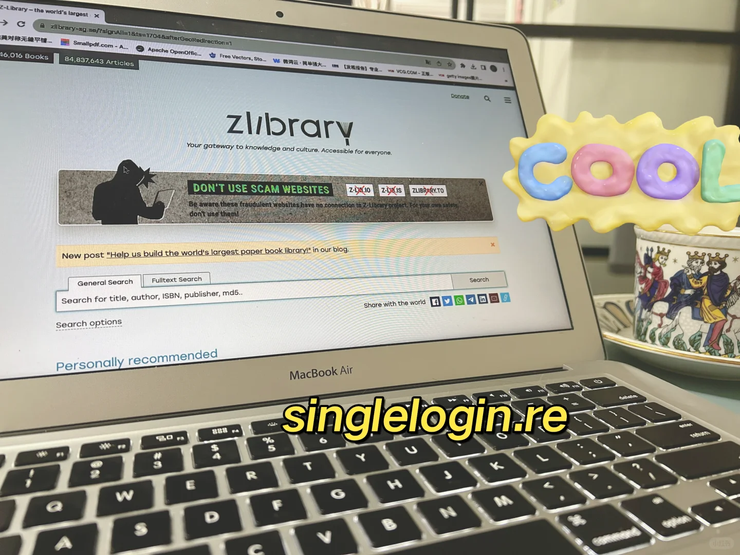 终于实现电子书自由，Z-lib终于找到了