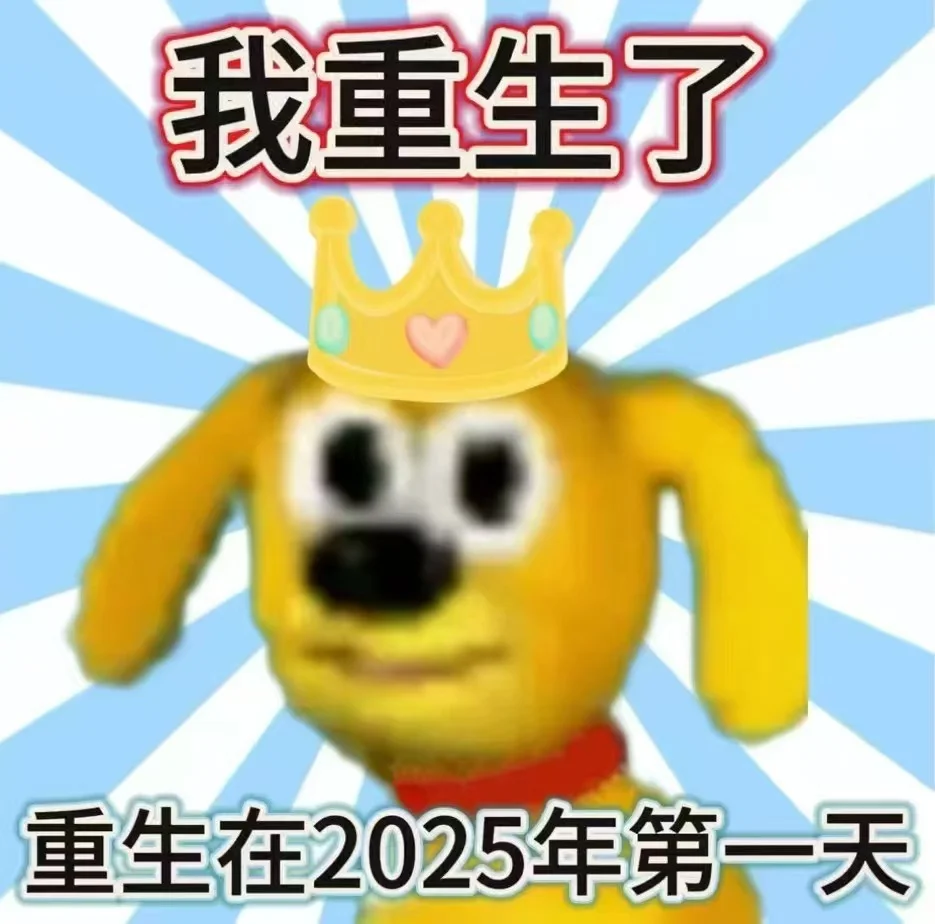 我重生在2025年的第一天、我发现……