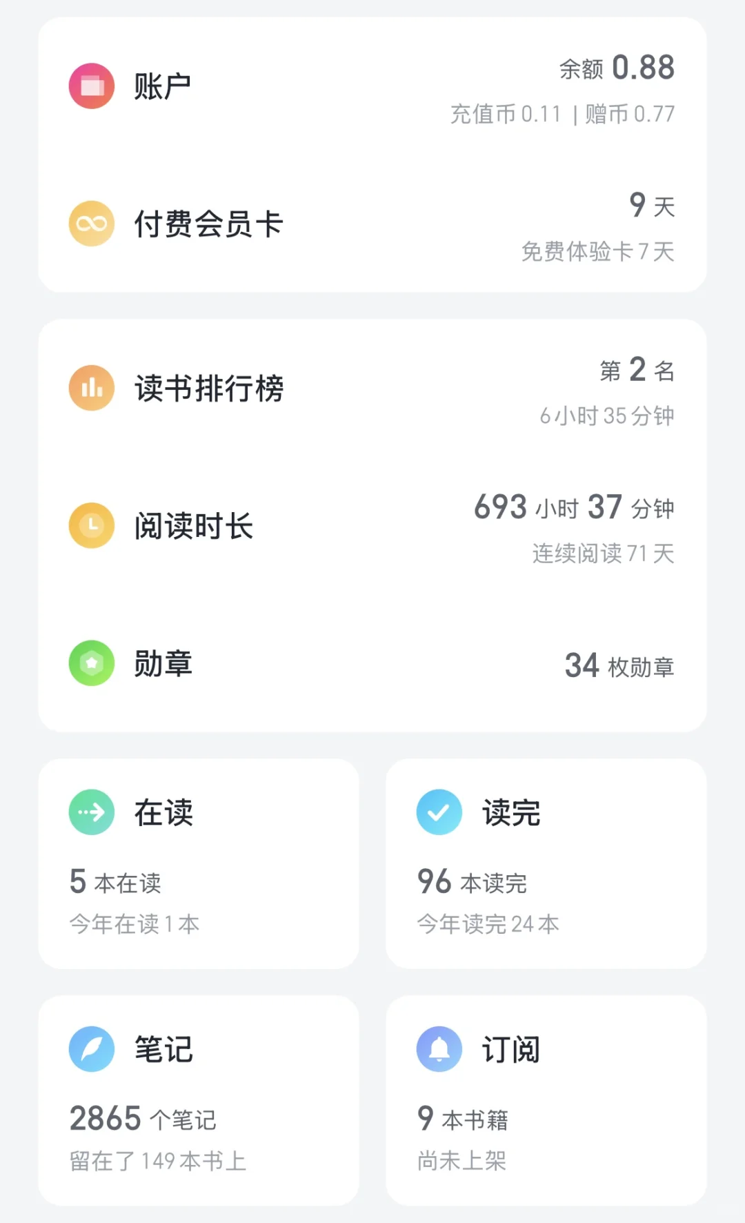 最后选择了掌阅light3