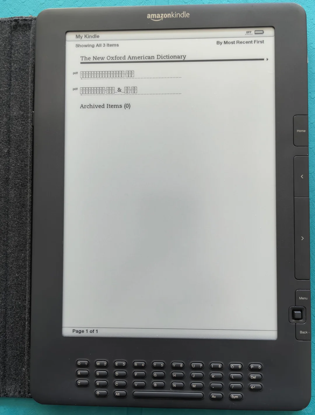 （已出，到货删）出kindle DXG