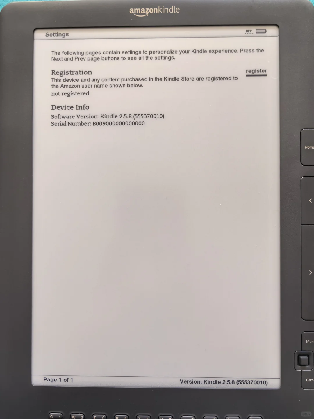 （已出，到货删）出kindle DXG