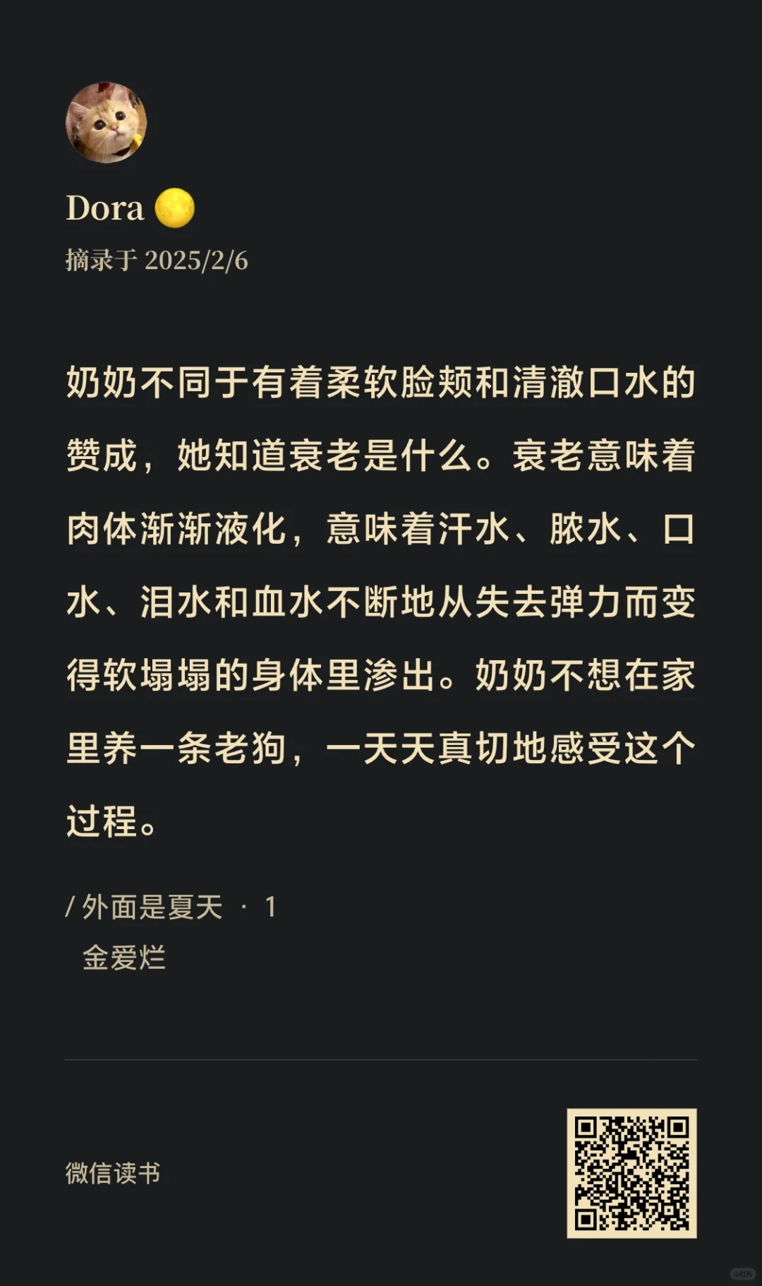 电纸书回本计划 27/50 外面是夏天