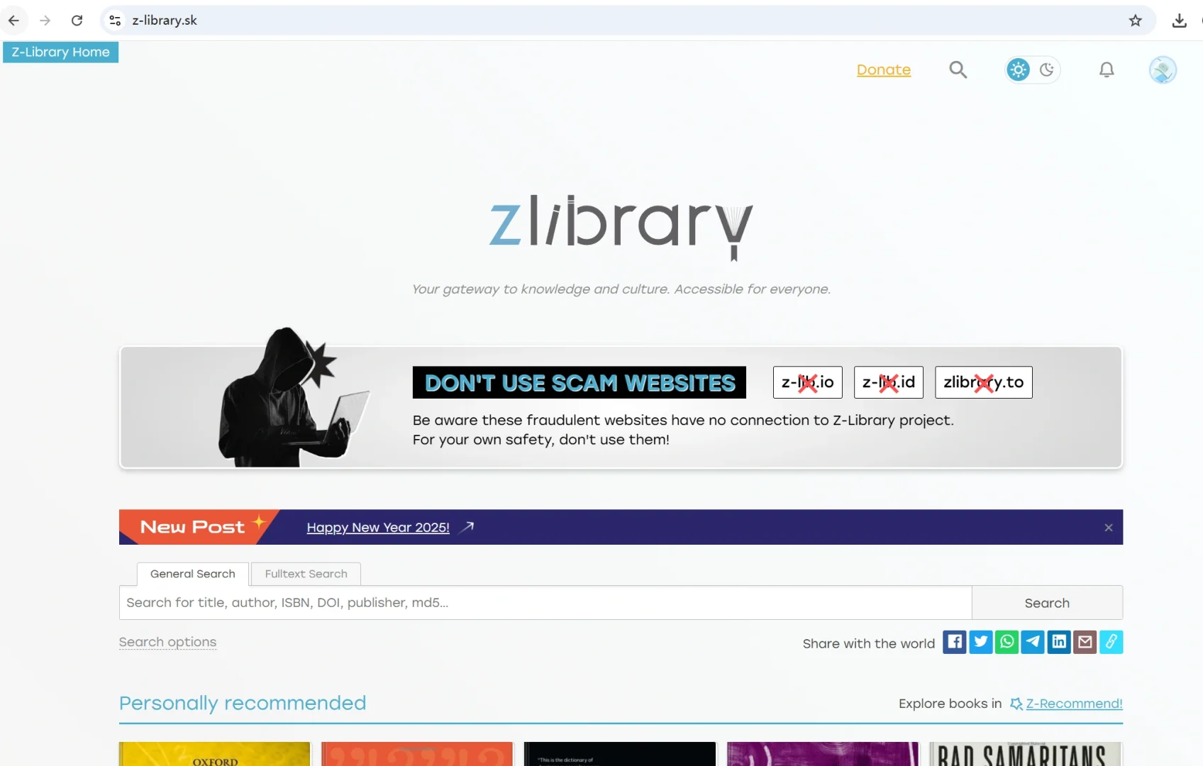 终于找回来真实的Zlibrary官网啦👏👏