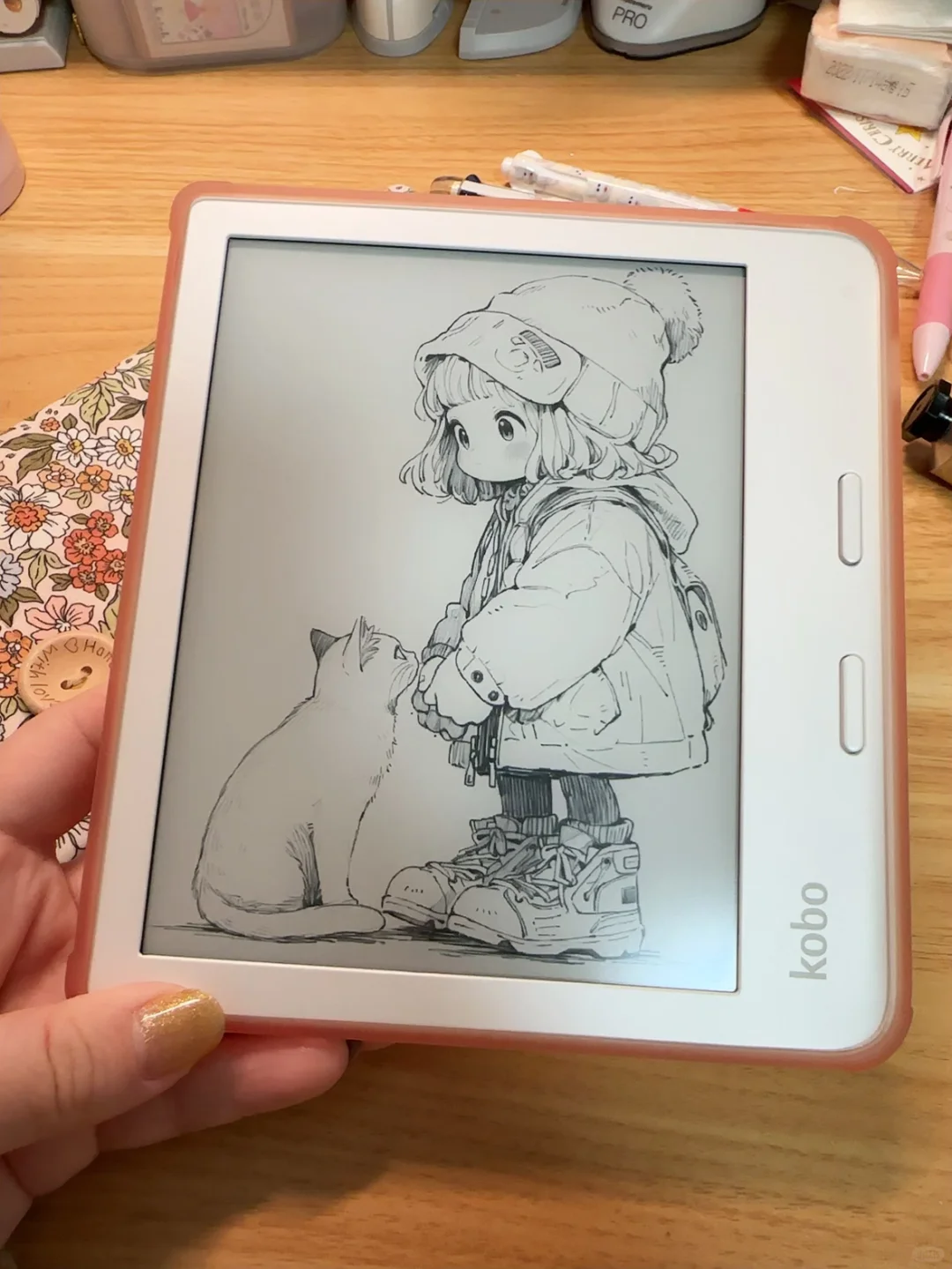 🤍白色阅读器｜📖palma & kobo