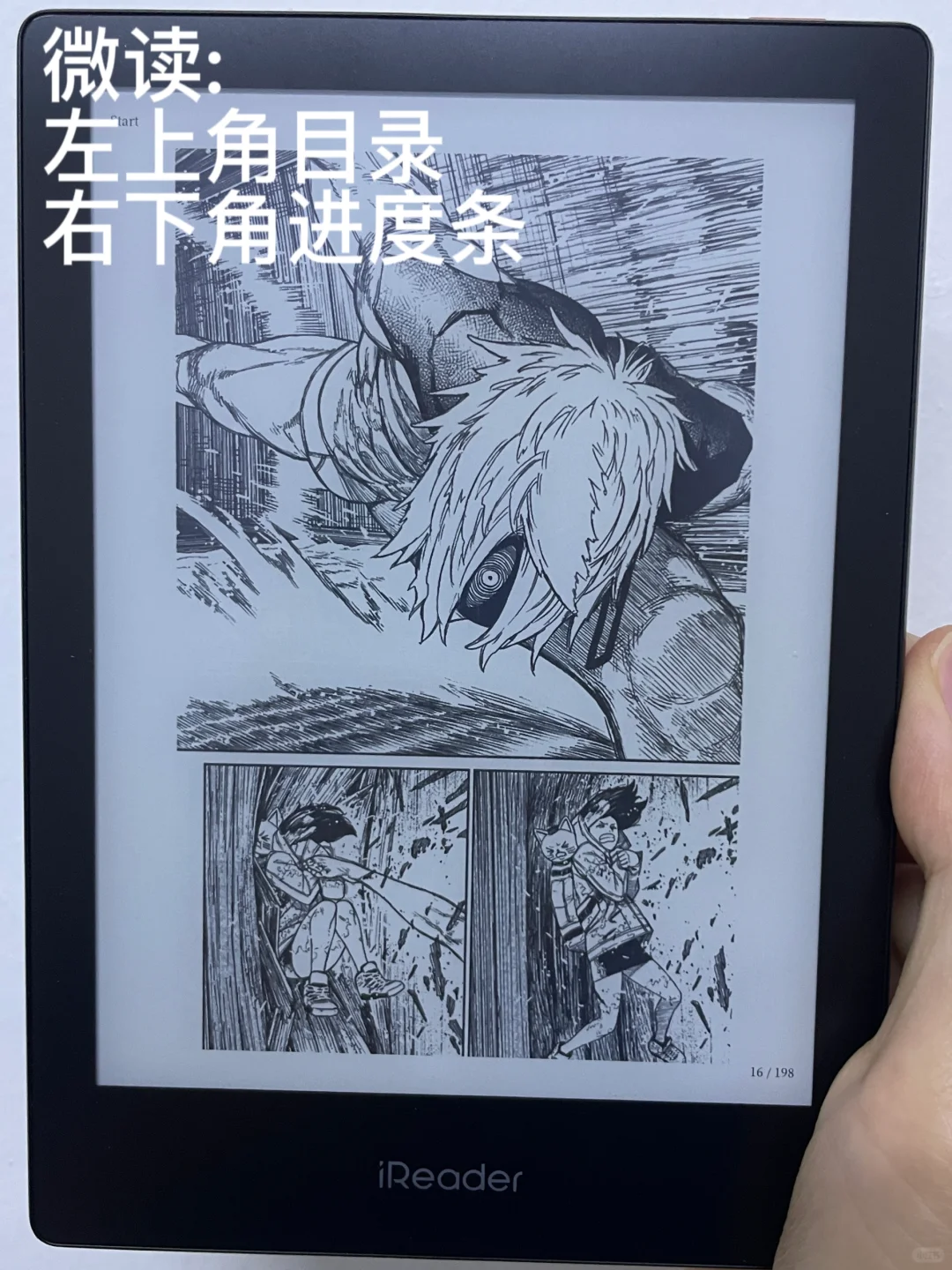 用6寸看了一周漫画以后……