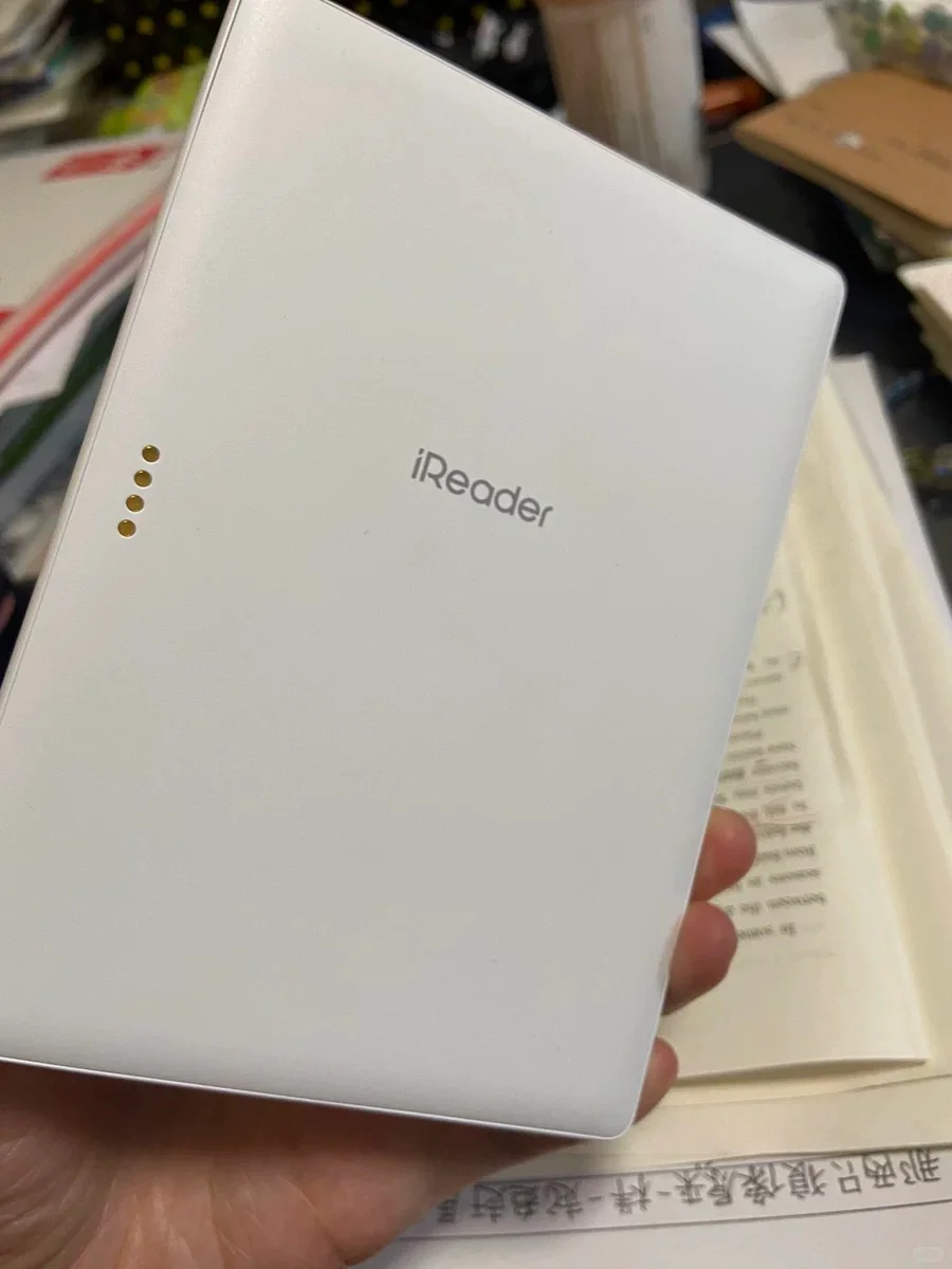 没想到泡面盖子这么有用 掌阅light3拿下