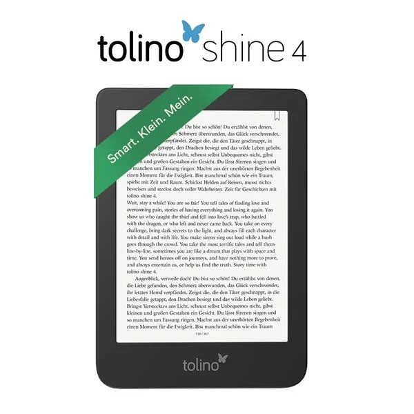 收一台阅读器，tolino vision6或者shine4