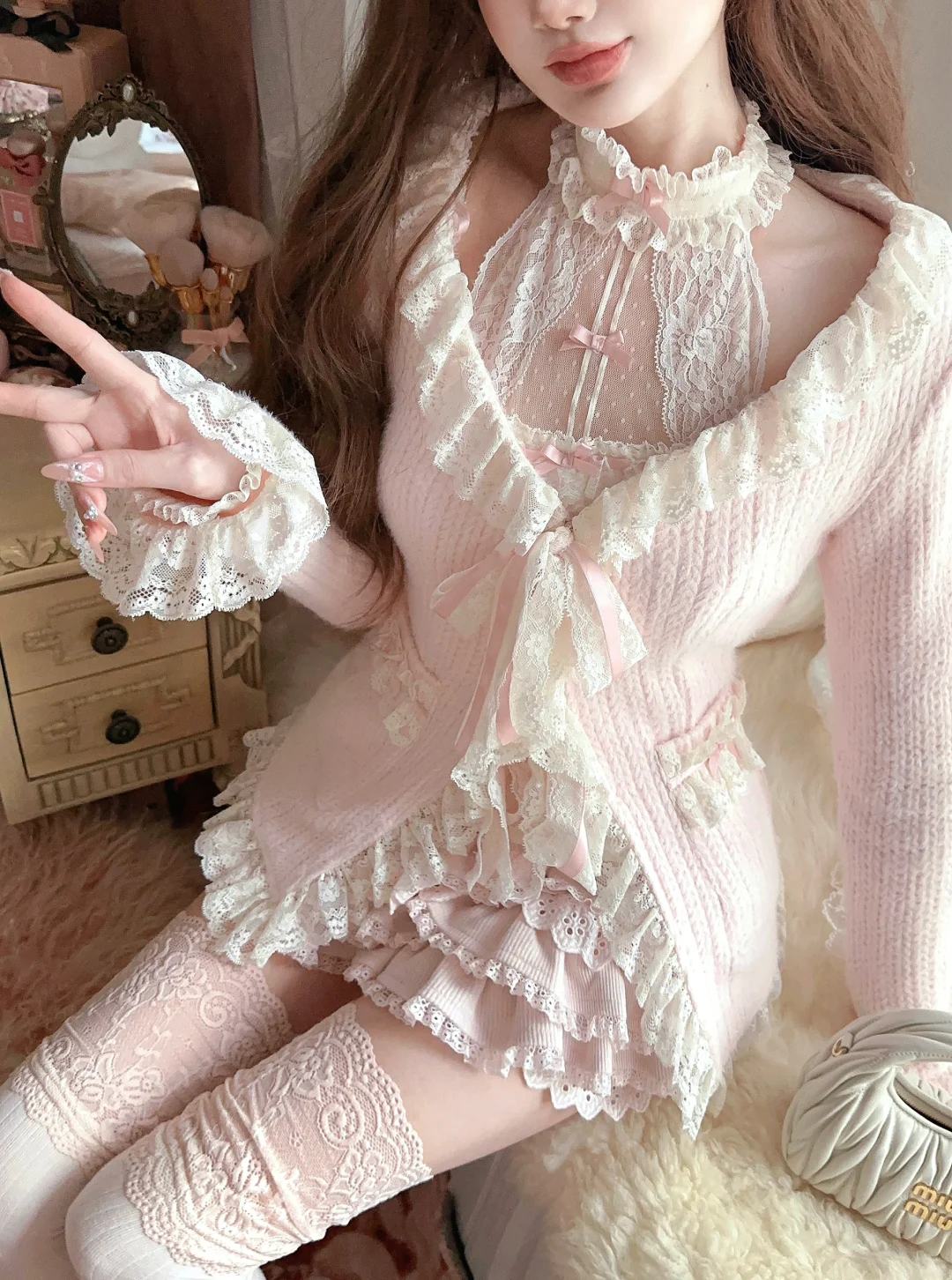 🎀 蕾丝甜草莓ฅ́˘ฅ̀
