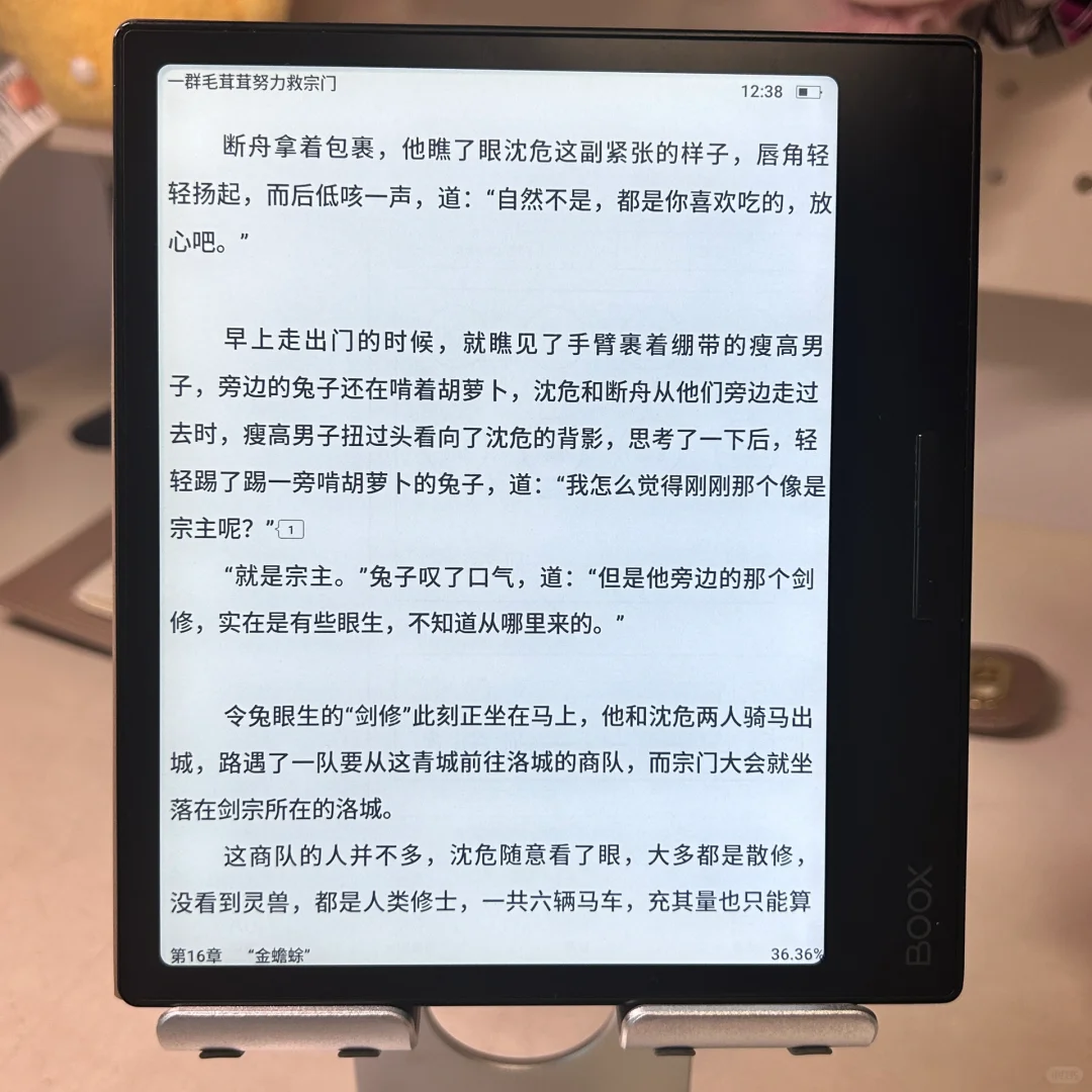 新入两台墨水屏对比 我好会挑壁纸…