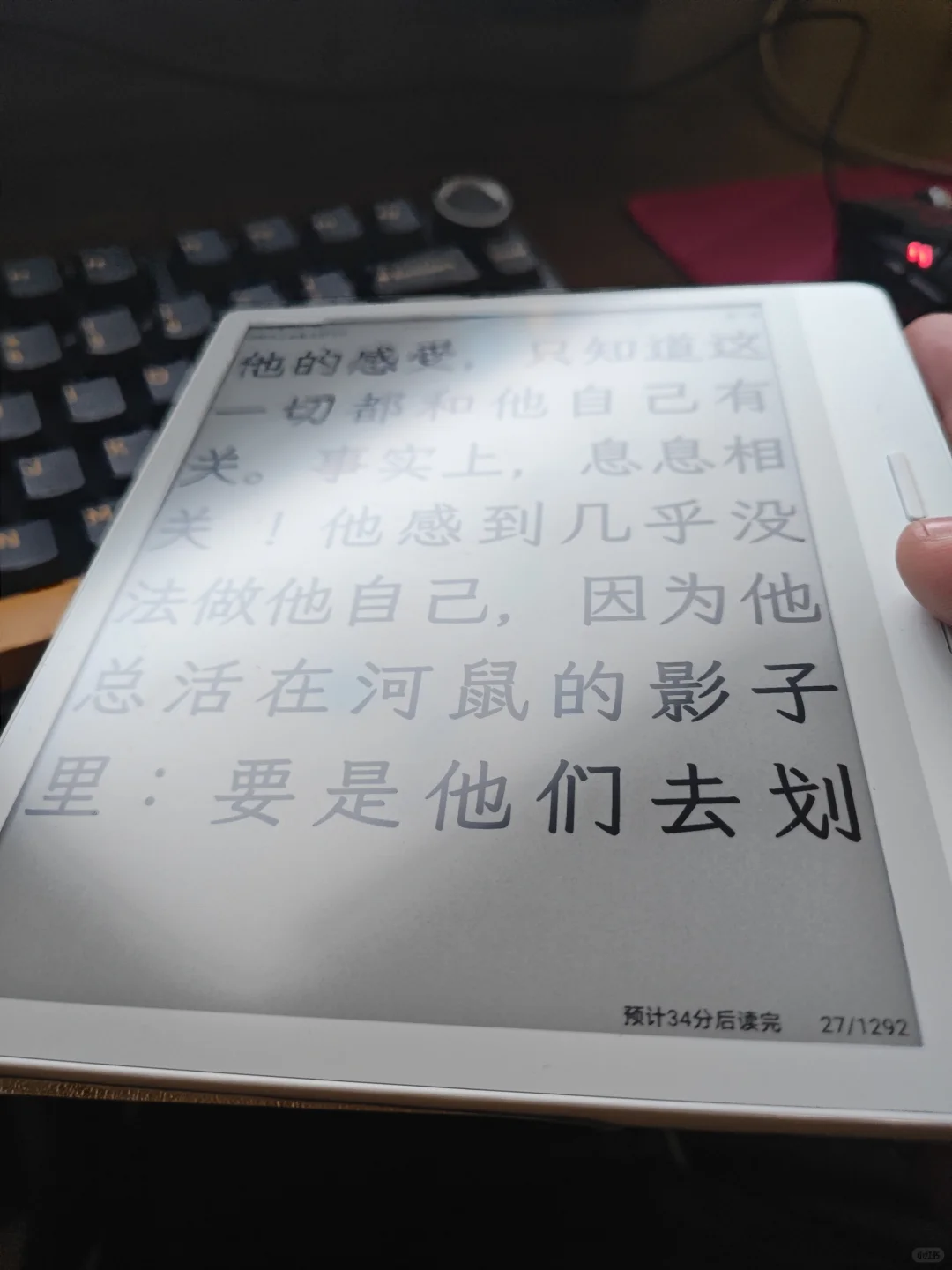 关于电纸书亮点