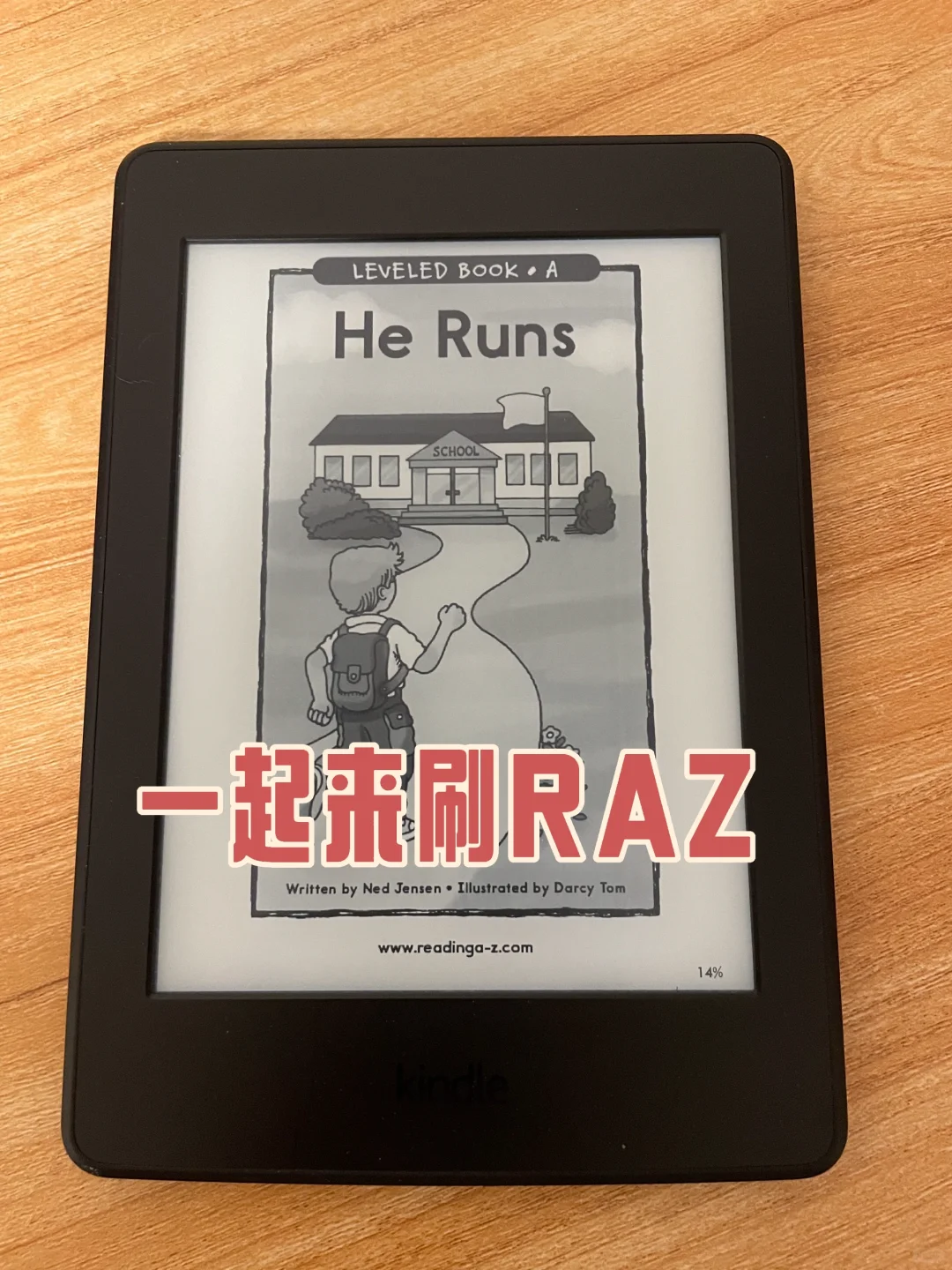 kindle注入2500本raz📖，孩子敞开刷会上瘾!