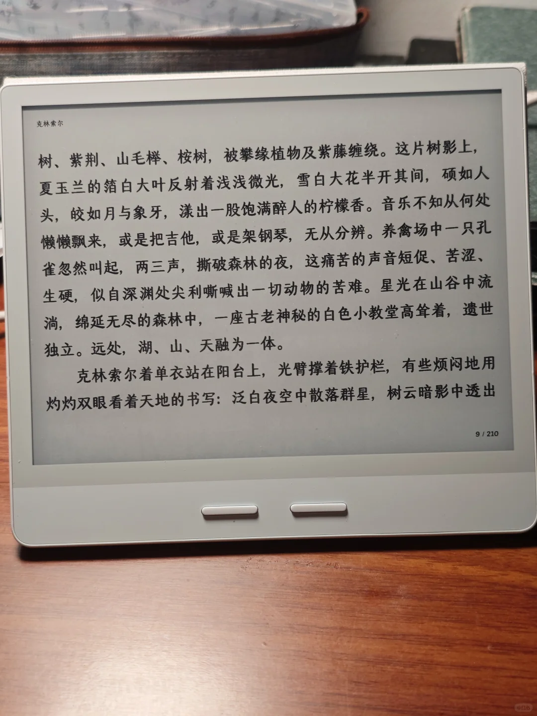 为了这个美丽壳壳买的掌阅o4t