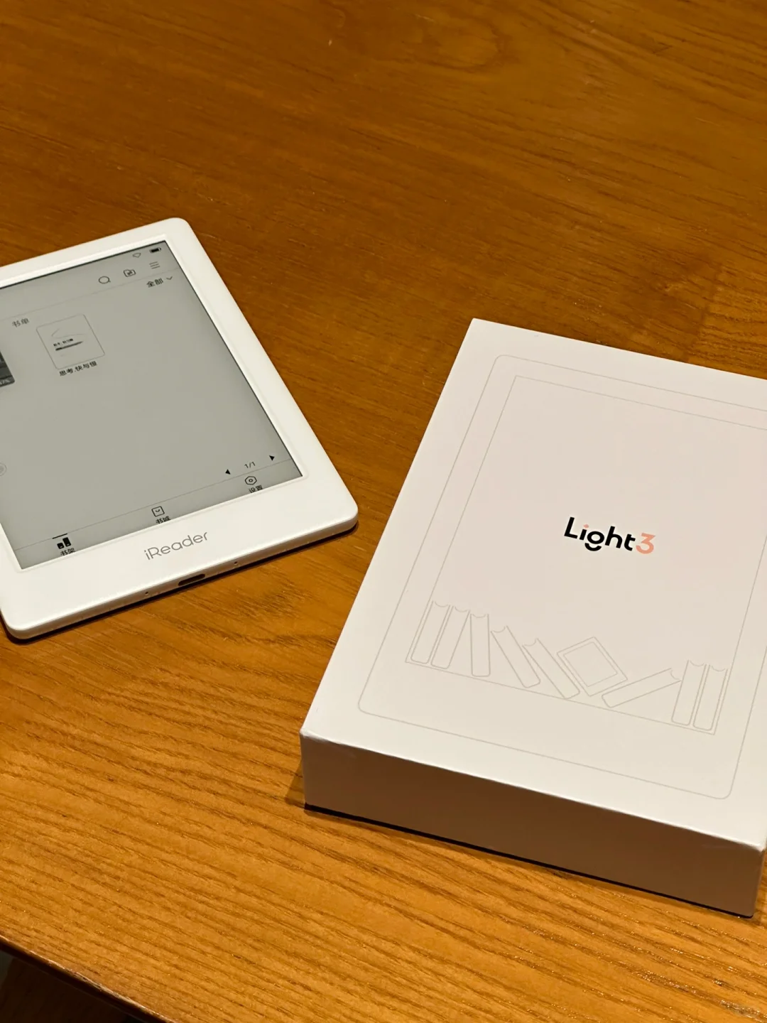 掌阅Light3到手！