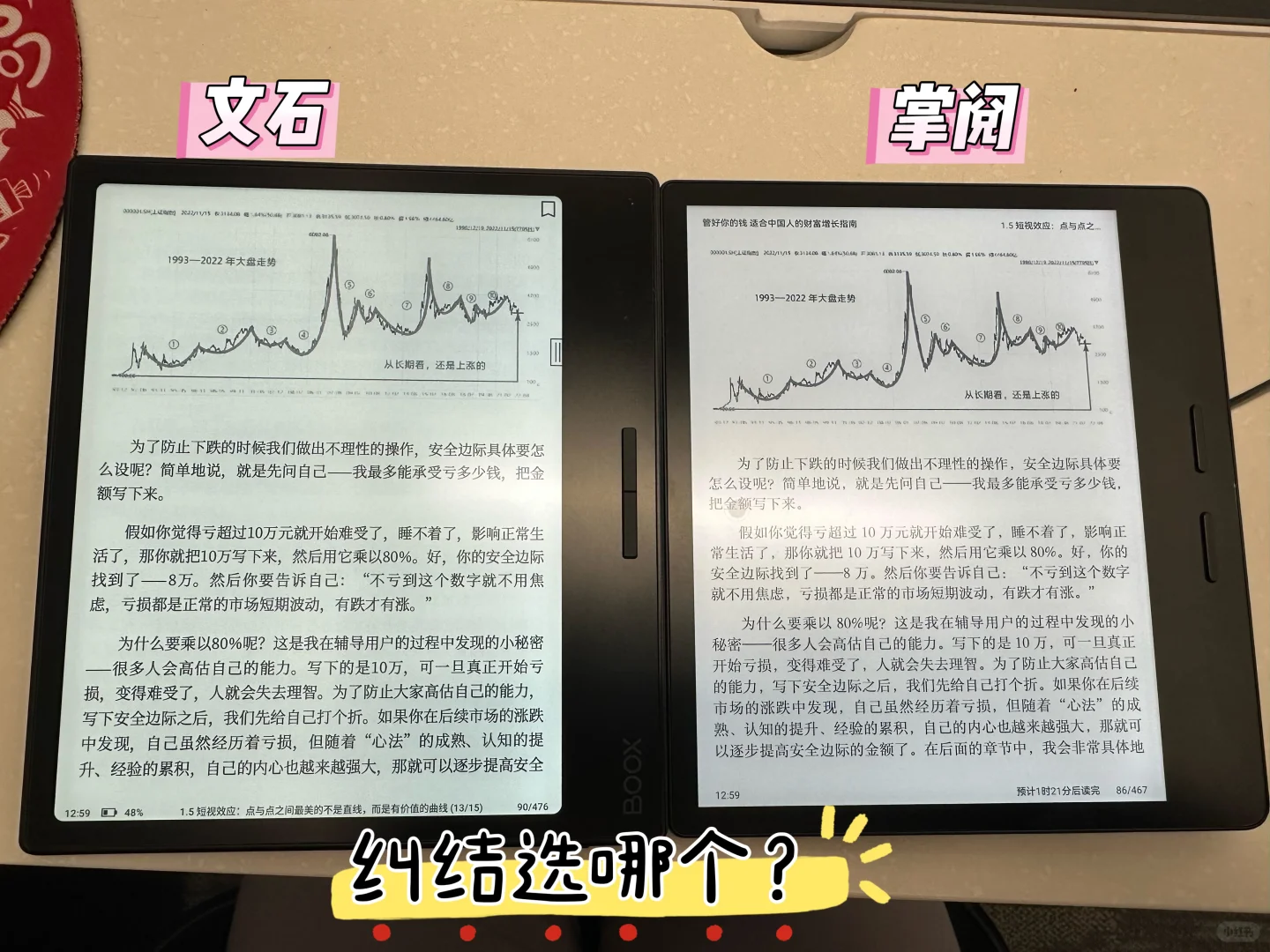 7寸电纸书纠结选哪个