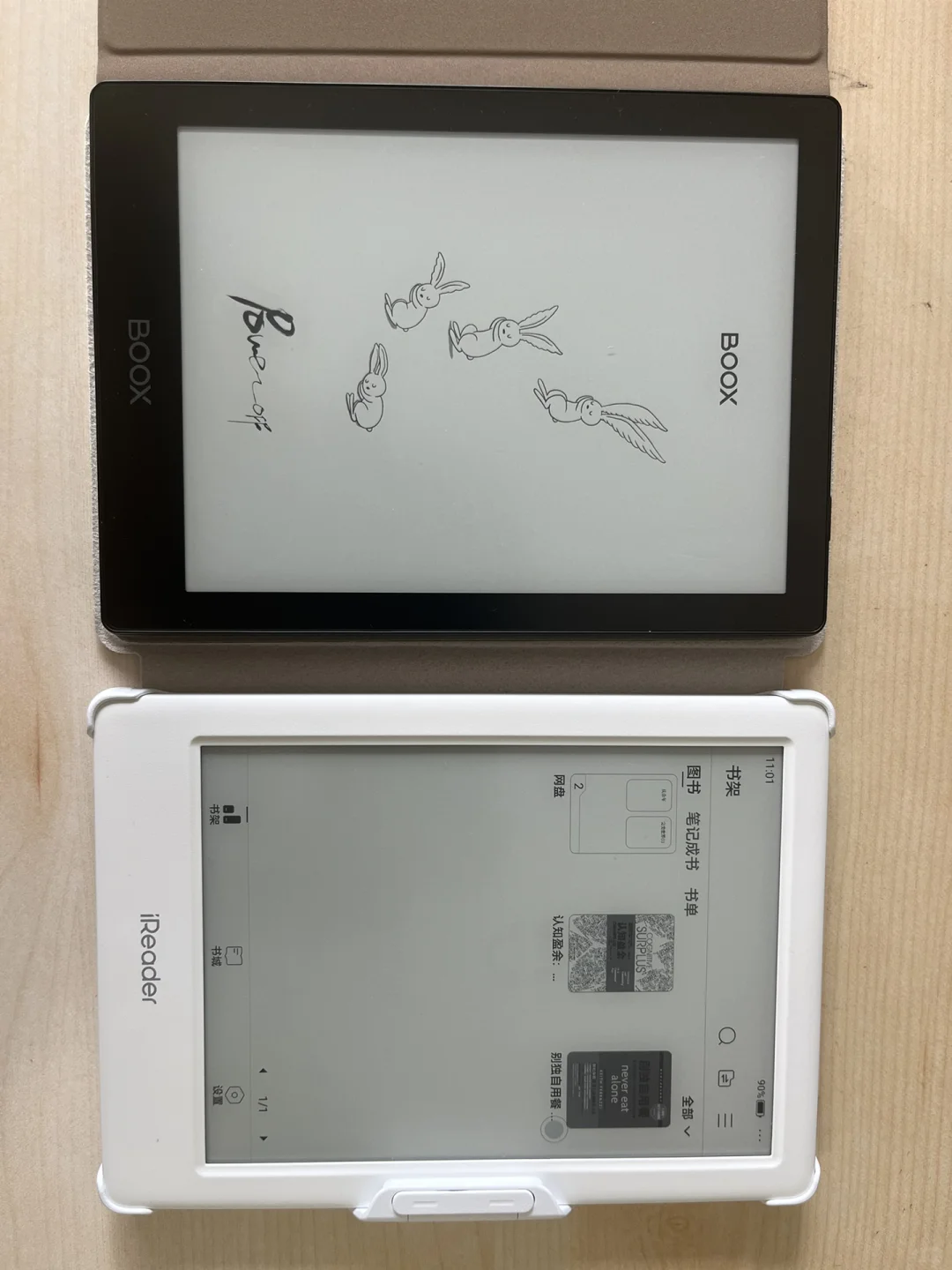 文石poke5 vs 掌阅neo2
