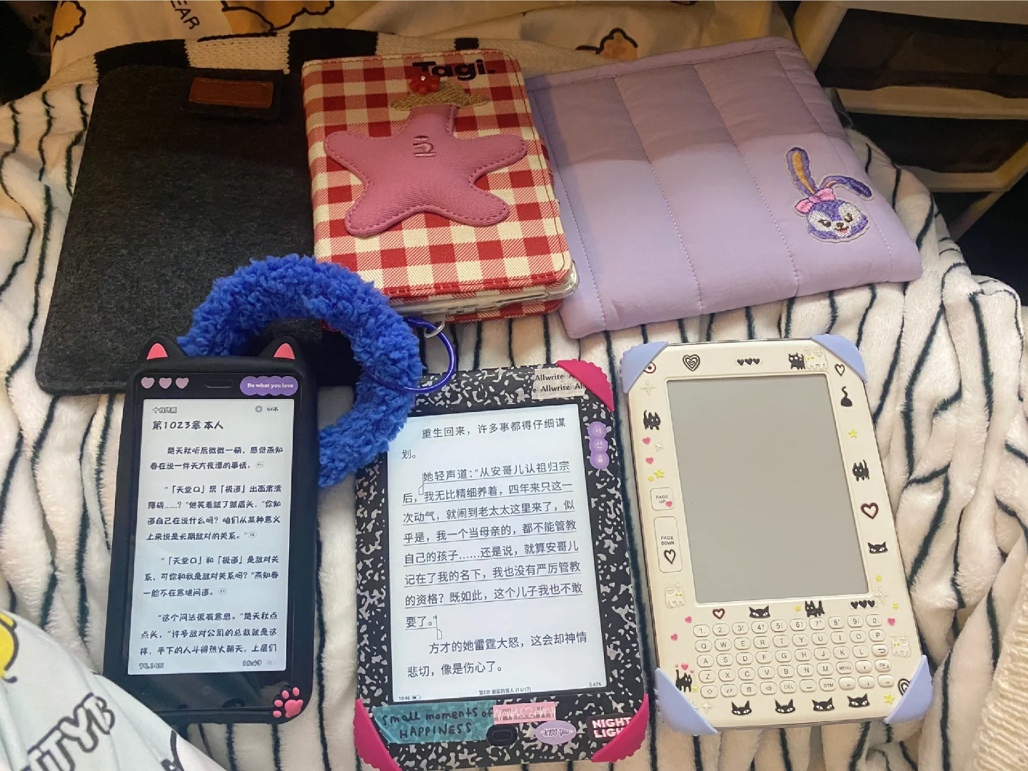 我的电纸书大合照(˵¯͒〰¯͒˵)想出几台纠结中