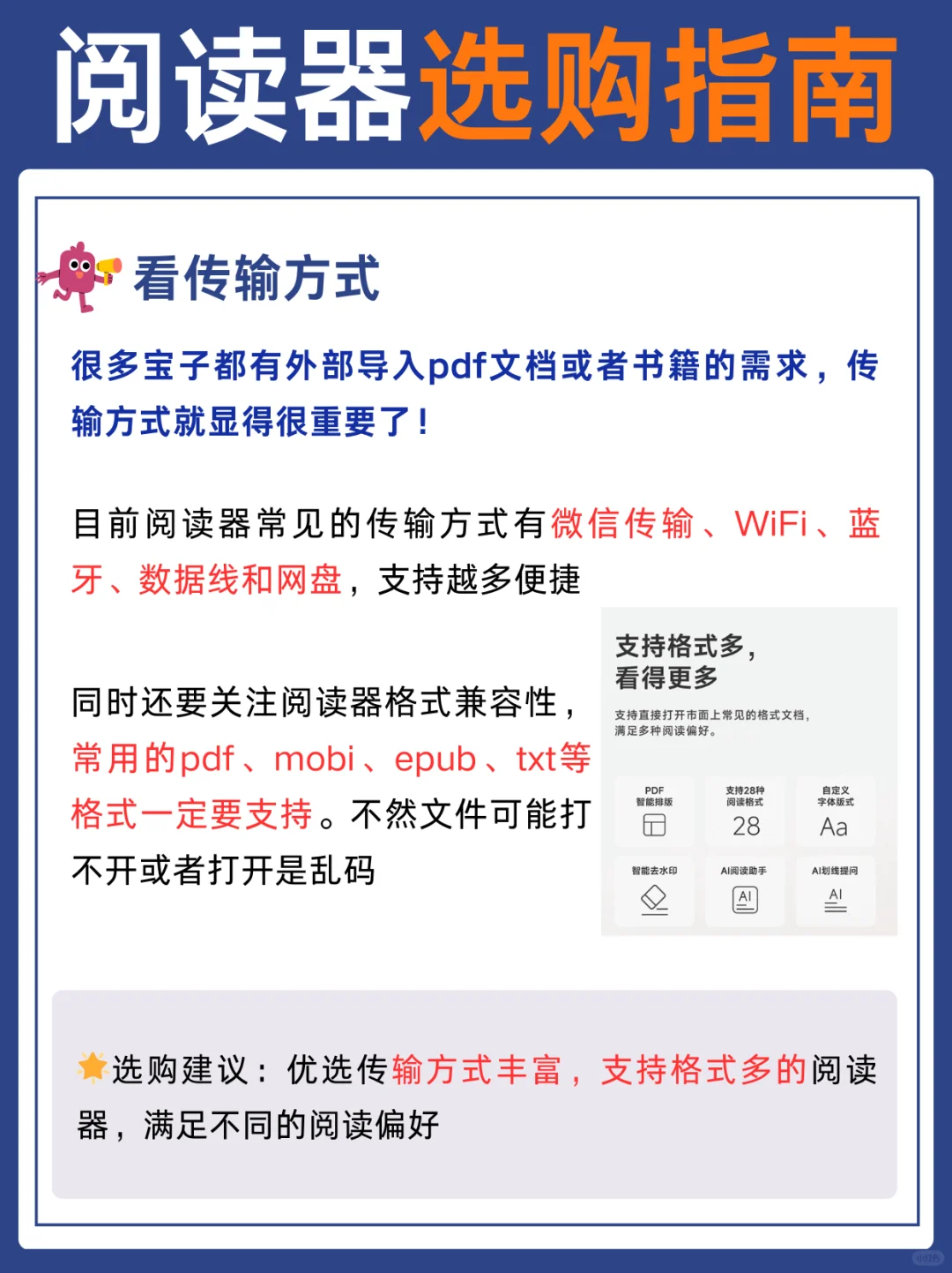 小尺寸阅读器怎么选？码住！一分钟看懂！