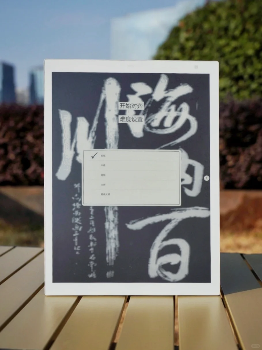 电纸书还能下国际象棋？！🤩是的，你没听错！👀