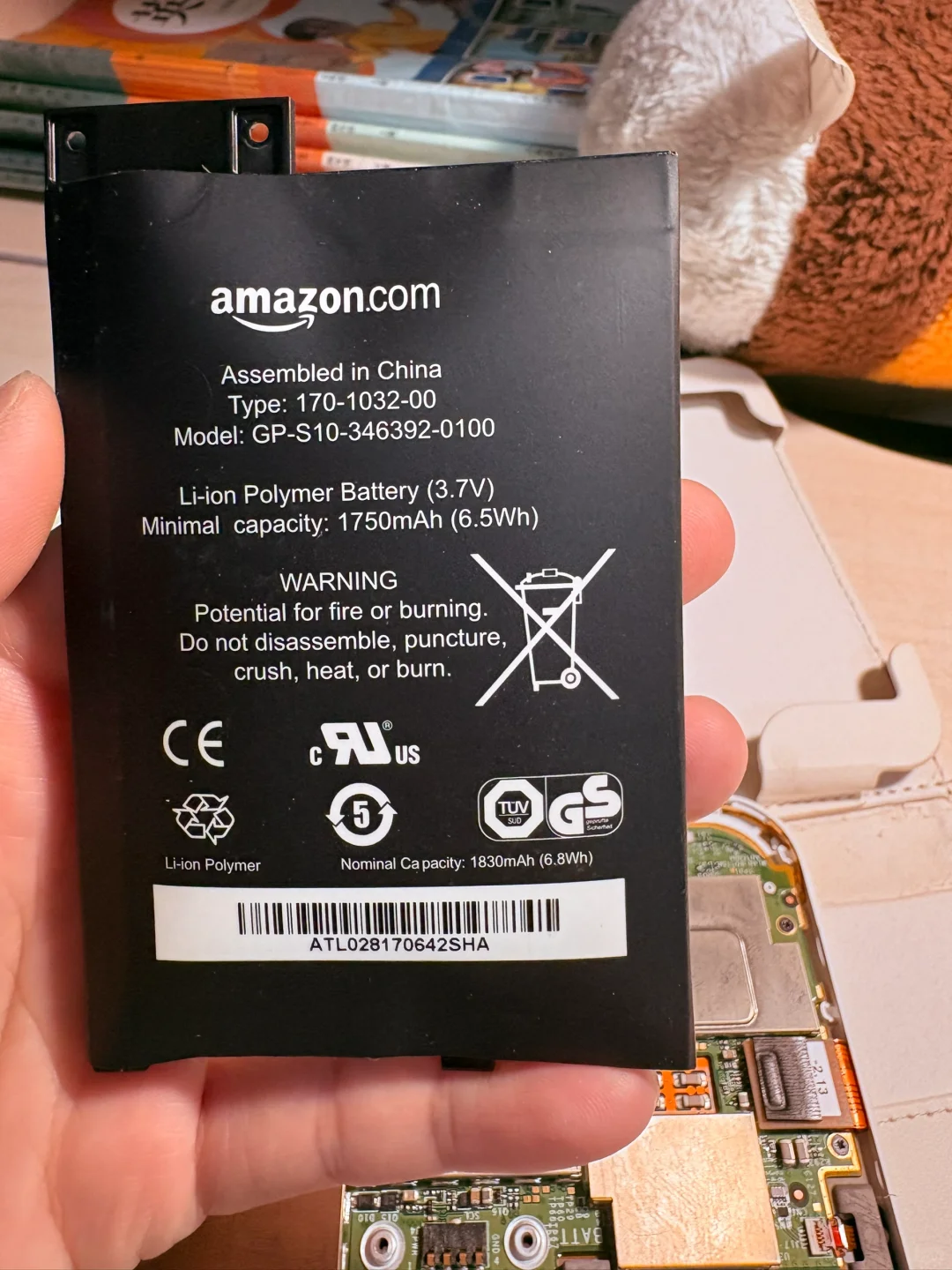 记录kindle k3换电池成功复活