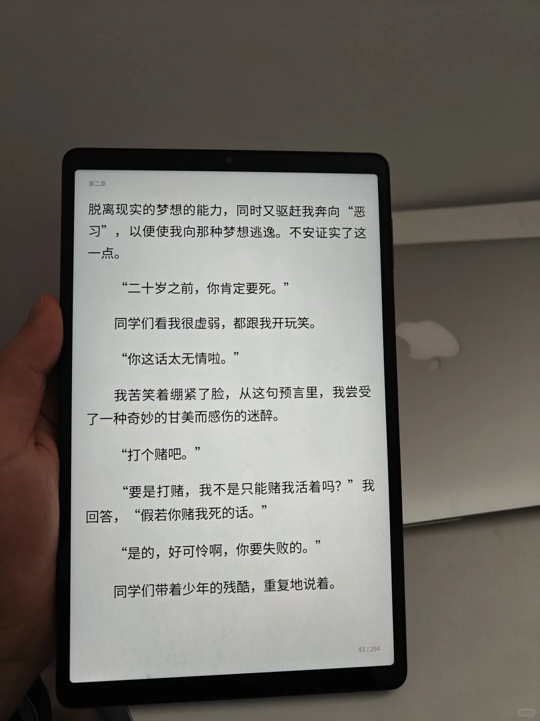 小平板看书真合适