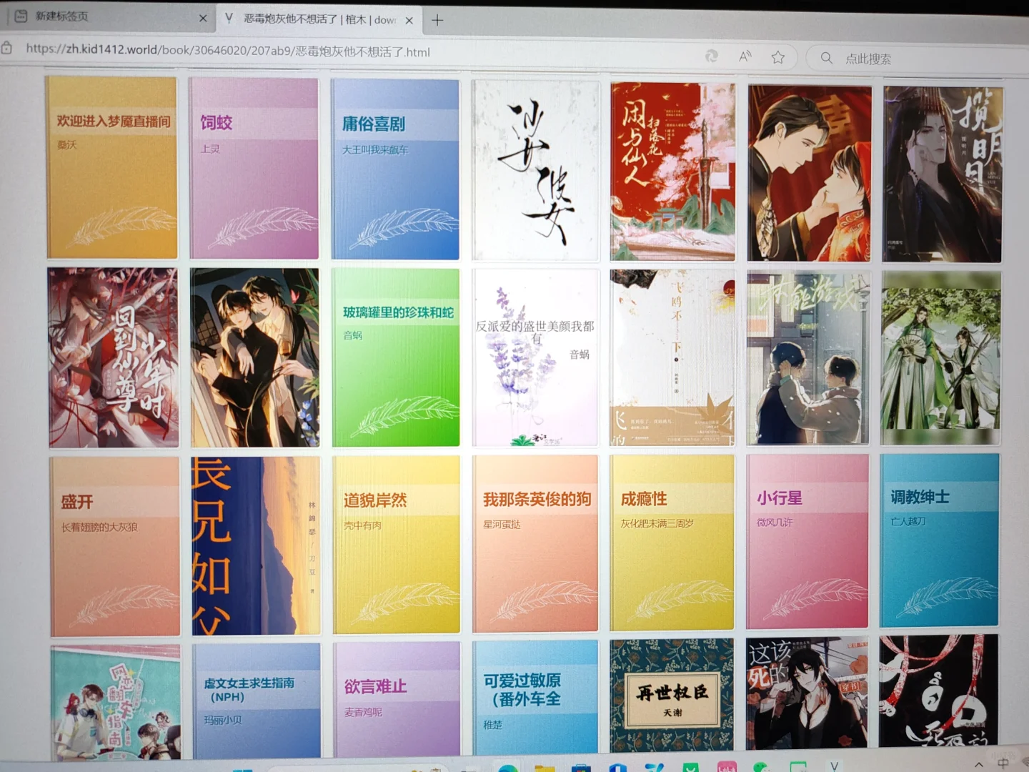 当我尝试在Zlibrary找断更的文……