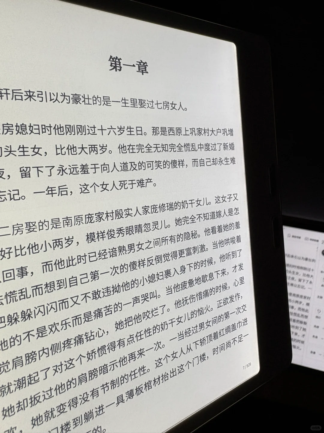7寸电纸书测评3：文石BOOXLeaf5墨水屏