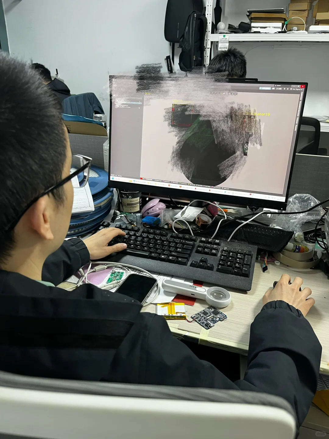 按键图直接给大家看，电路板也快画完了。