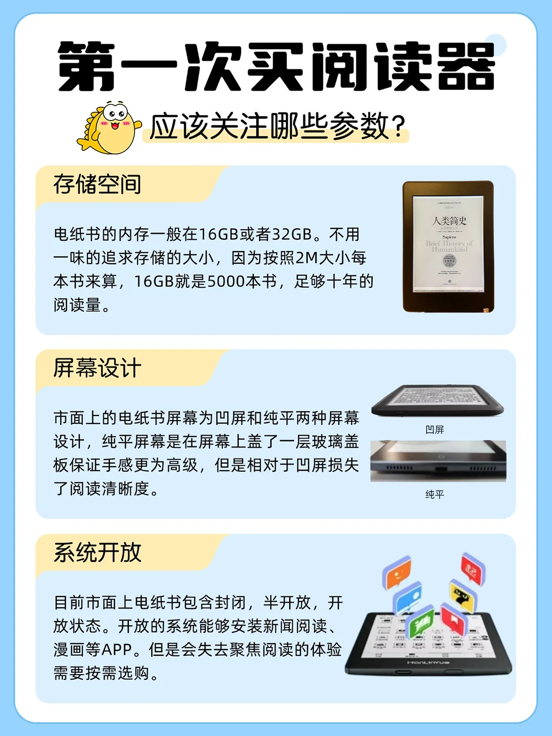新手买阅读器必看攻略❗（参数篇）