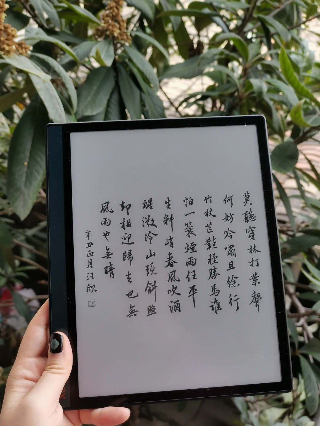 文石NoteX2？8小时持续阅读，👀说很行！